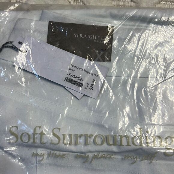 SOFT SURROUNDINGS - Superla Pull On Straight Leg Pants - Picture 4 of 7